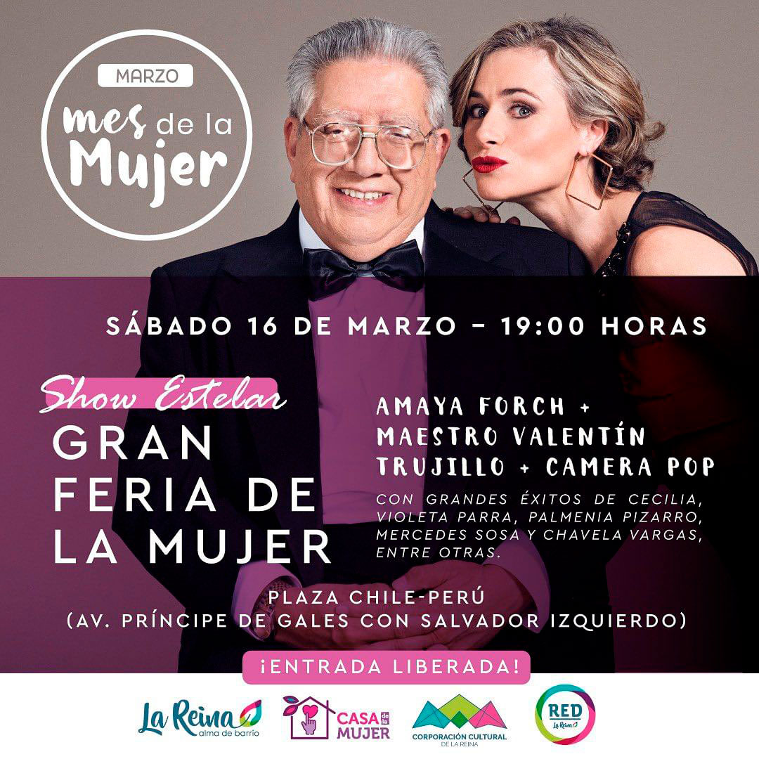 Amaya Forch + Maestro Valentín Trujillo + Camera Pop