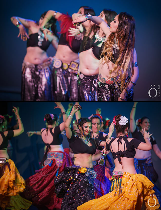Show Danza del Vientre Tribal en La Reina